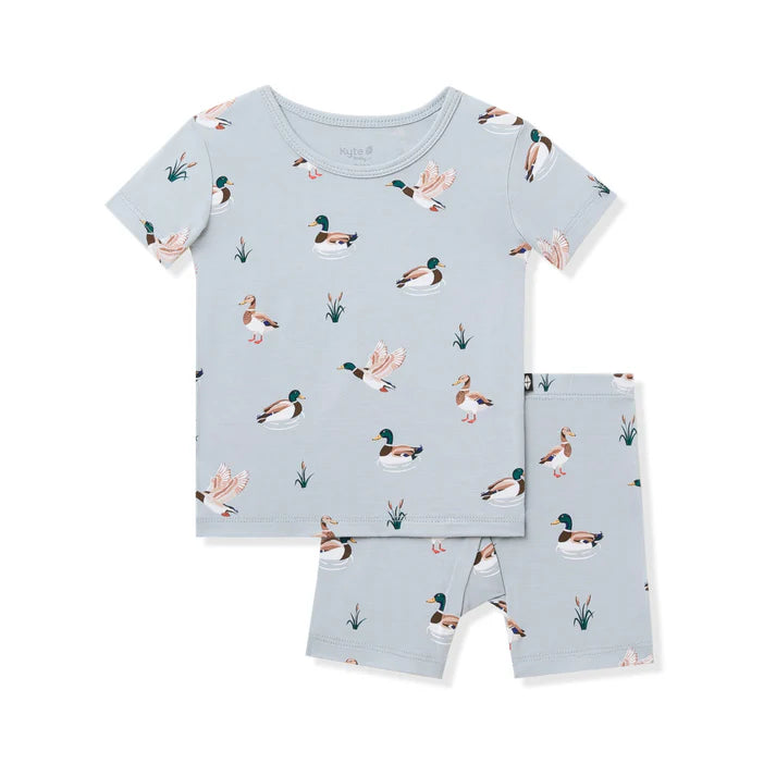 Kyte Baby - Short Sleeve Pajamas - Mallard Duck