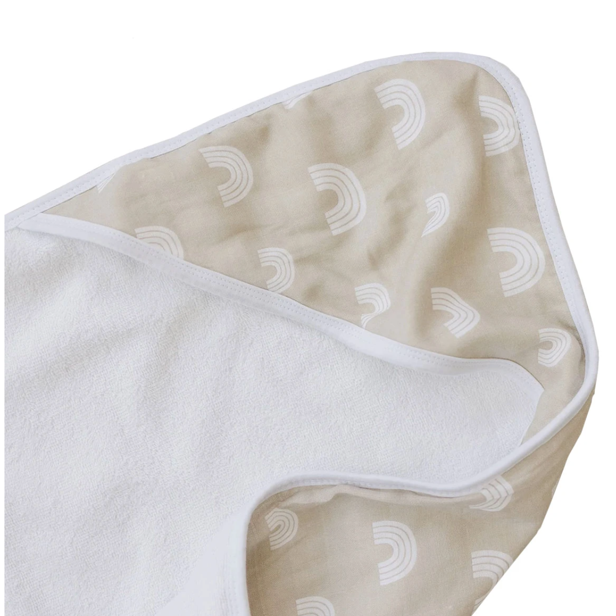 Mebie Baby Muslin Hooded Towel