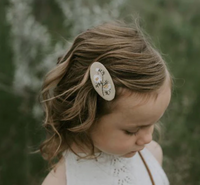 LUX and DAE - Embroidered Clip