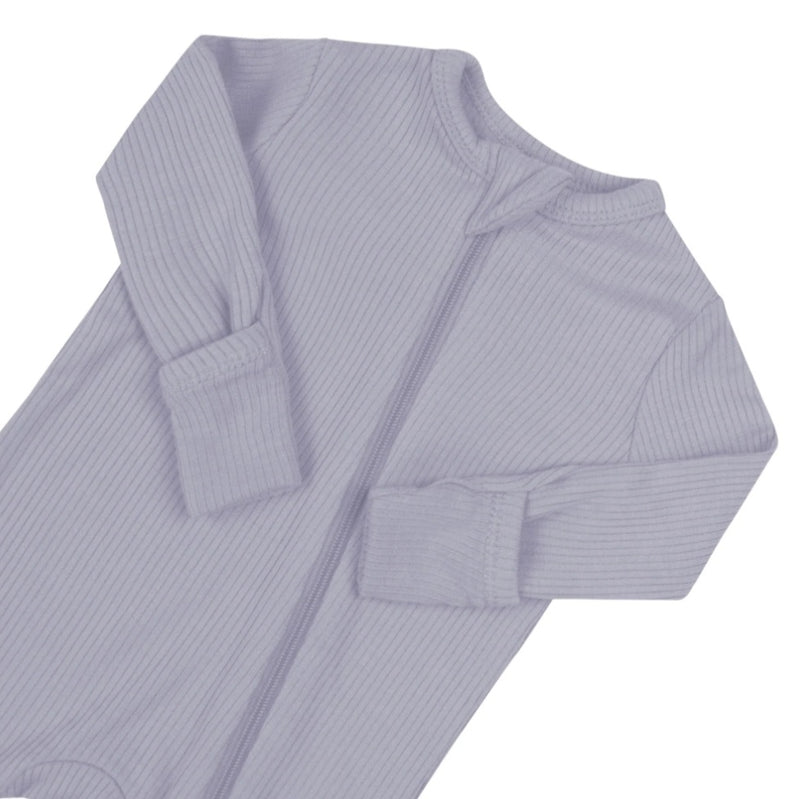 New Ribbed Kyte Baby Zippered Footie