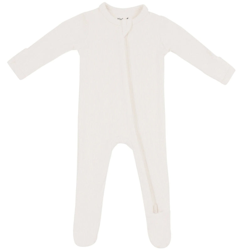 New Ribbed Kyte Baby Zippered Footie