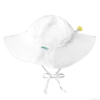 Greenspout Cotton Floppy Hat- White
