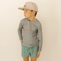 Beige Waterproof Snapback Hat- Current Tyed