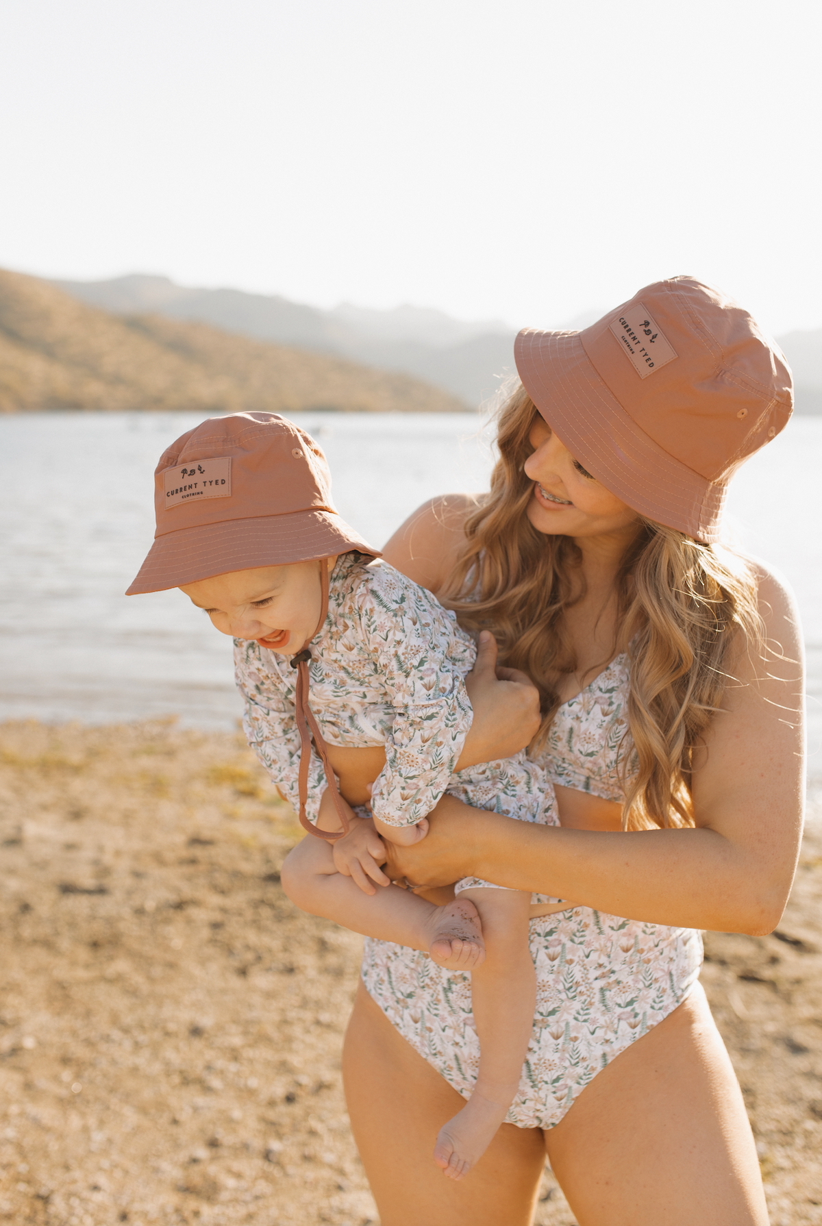 Clay Waterproof Bucket Hat- Current Tyed