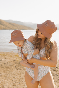 Clay Waterproof Bucket Hat- Current Tyed