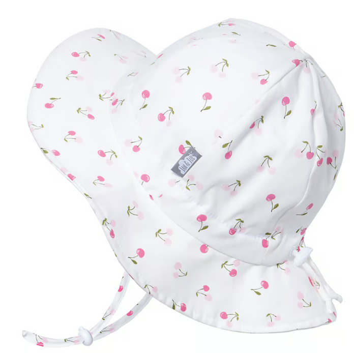 Jan & Jul Cotton Floppy Hat- Cherries