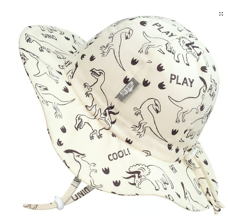 Jan & Jul Cotton Floppy Hat- Dino Play