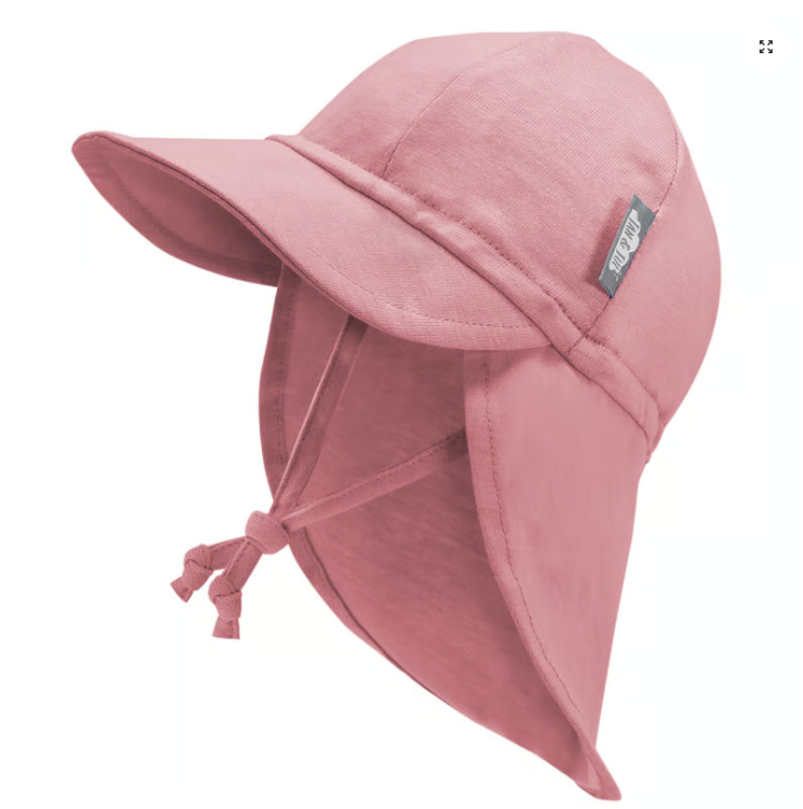 Jan & Jul Sun Soft Baby Cap- Dusty Rose