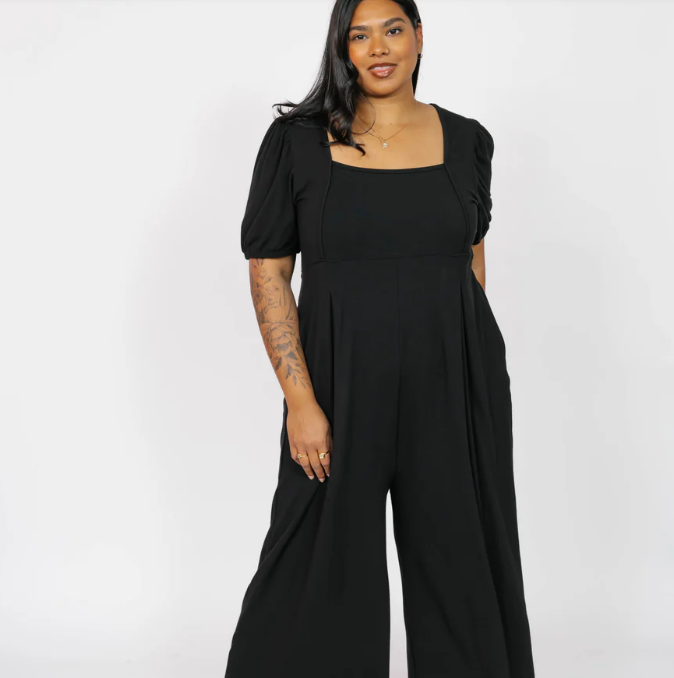 SMASH & TESS ; Patricia Cropped Romper