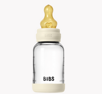 BIBS - Baby Glass Bottle Set 120ml Latex