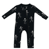 Kyte Baby - Zippered Romper in Skeleton