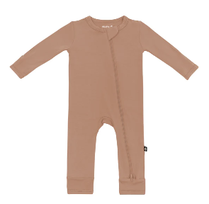 Kyte Baby - Zippered ROMPER -Latte