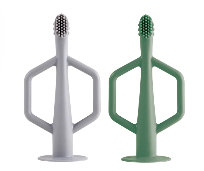 Tiny Twinkle - Silicone Training Toothbrush (2 Pack)