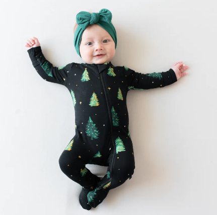 Kyte Baby - Zippered Footie in Twinkle Tree