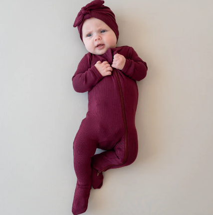Kyte Baby - Ribbed Zippered Footie