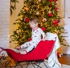 Kyte Baby - Long Sleeve Pajamas in Santa Sleigh