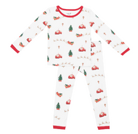 Kyte Baby - Long Sleeve Pajamas in Santa Sleigh