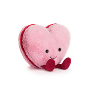 Jellycat - Amuseables - NEW Colette Pink Heart Macaron