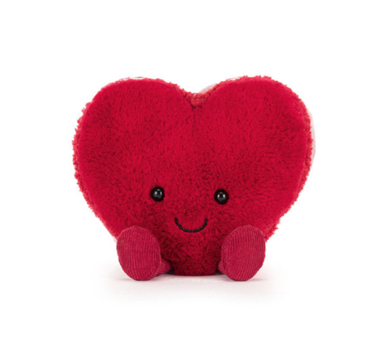 Jellycat - Amuseables - NEW Arlette Red Heart Macaron