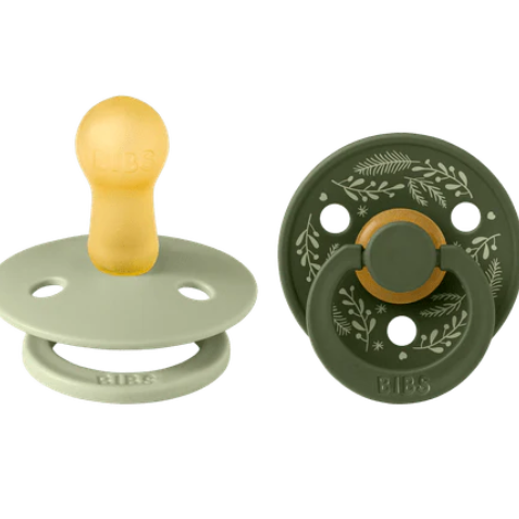 BIBS Pacifier -SIZE 2- NEW Leaf Colour Collection