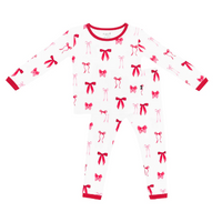 Kyte Baby - Long Sleeve Pajamas in Small Love Bow