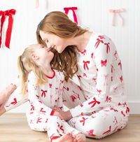 Kyte Baby - Long Sleeve Pajamas in Small Love Bow