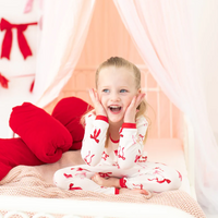 Kyte Baby - Long Sleeve Pajamas in Small Love Bow