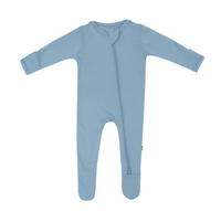 Kyte Baby - Zippered Footie in Slate