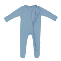 Kyte Baby - Zippered Footie in Slate