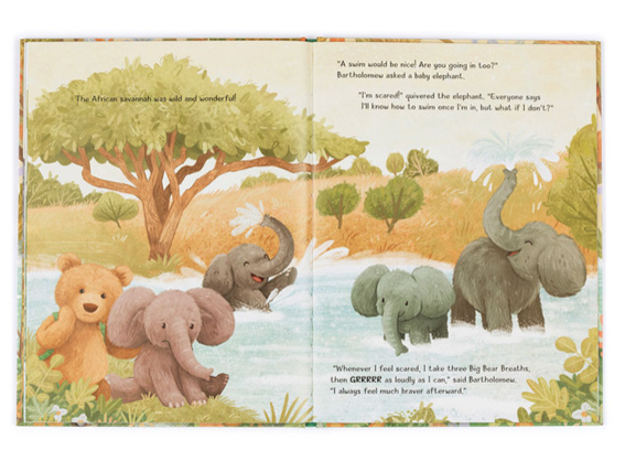 Jellycat - It's a Big World Bartholomew Book
