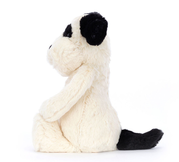Jellycat - Bashful Black & Cream Puppy