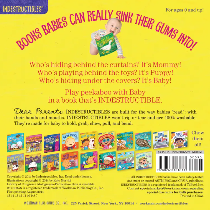 Indestructibles: Baby Peekaboo