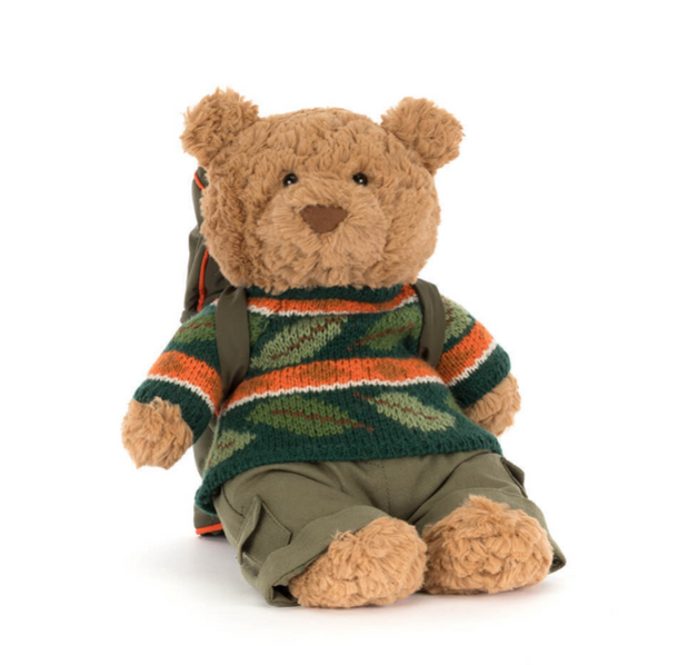 Jellycat - Bartholomew Bear Hiking Outfit