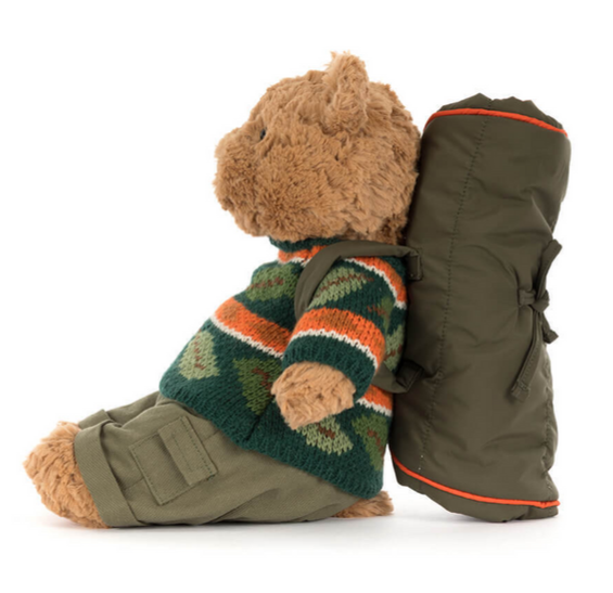 Jellycat - Bartholomew Bear Hiking Outfit