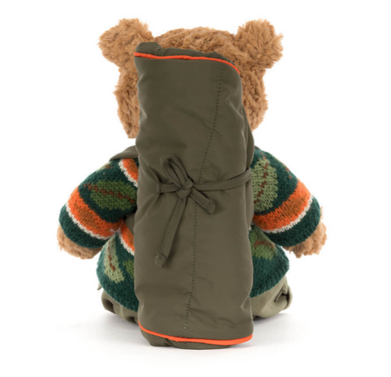 Jellycat - Bartholomew Bear Hiking Outfit