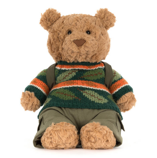 Jellycat - Bartholomew Bear Hiking Outfit