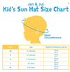 Jan & Jul Aqua Cotton Adventure Hat- Yellow Flower