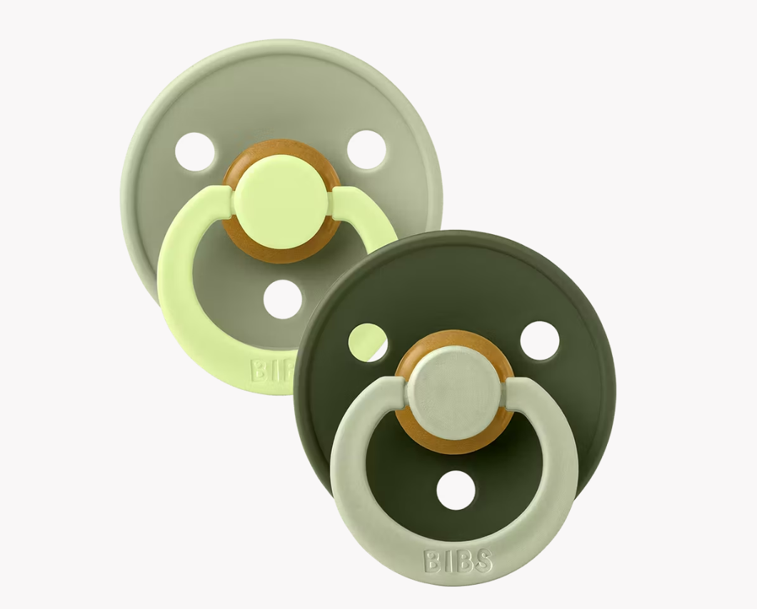 BIBS Pacifier -SIZE 2- Studio Colour- Fusion  (2 Pack)