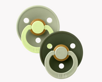 BIBS Pacifier -SIZE 1- Studio Colour- Fusion  (2 Pack)