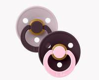 BIBS Pacifier -SIZE 1- Studio Colour- Fusion  (2 Pack)