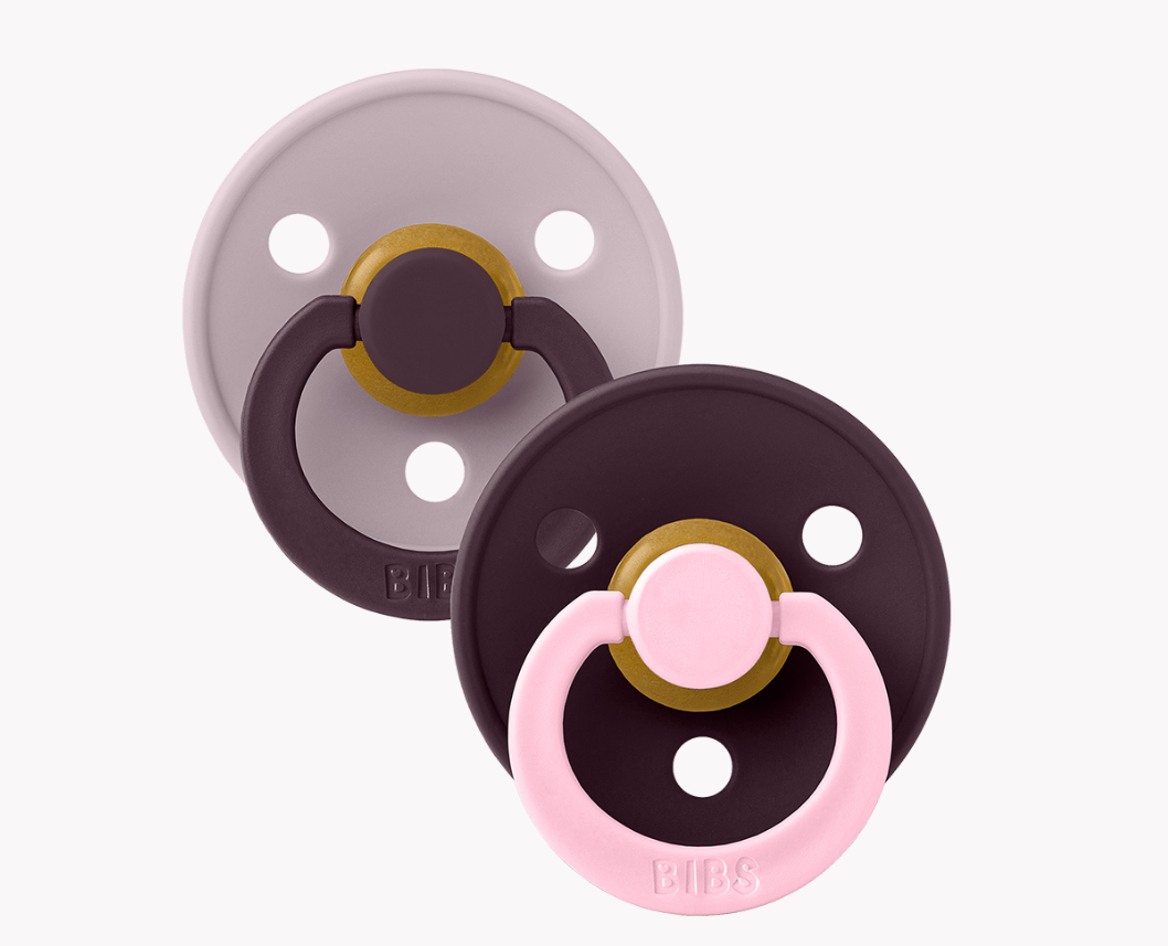 BIBS Pacifier -SIZE 1- Studio Colour- Fusion  (2 Pack)