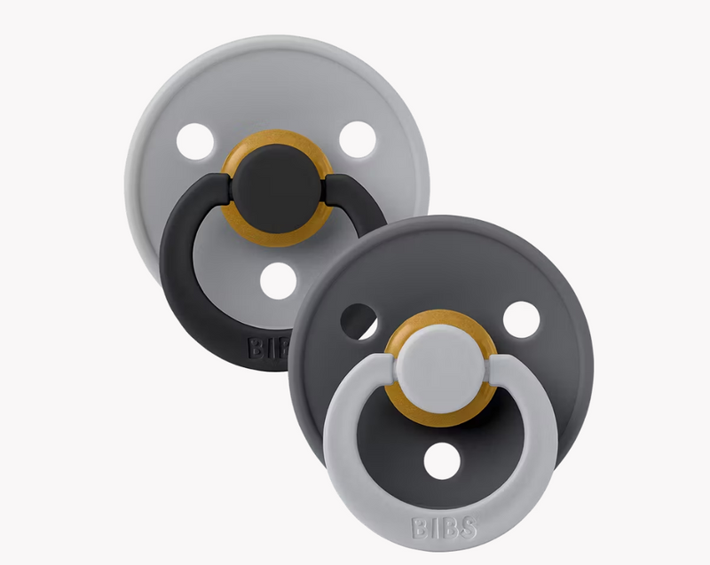 BIBS Pacifier -SIZE 1- Studio Colour- Fusion  (2 Pack)