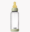 BIBS - Baby Glass Bottle Set 240ml Latex