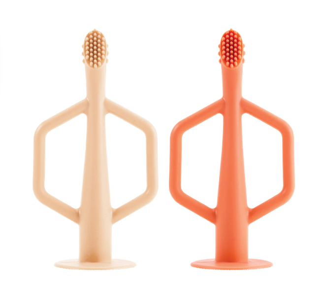 Tiny Twinkle - Silicone Training Toothbrush (2 Pack)