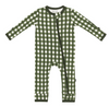 Kyte Baby - Zippered Romper in Gingham Fir