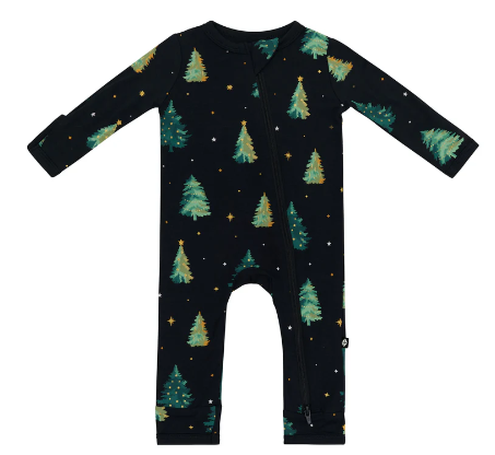 Kyte Baby - Zippered Romper in Twinkle Tree