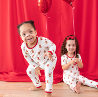 Kyte Baby - Long Sleeve Pajamas in Bear Hearts