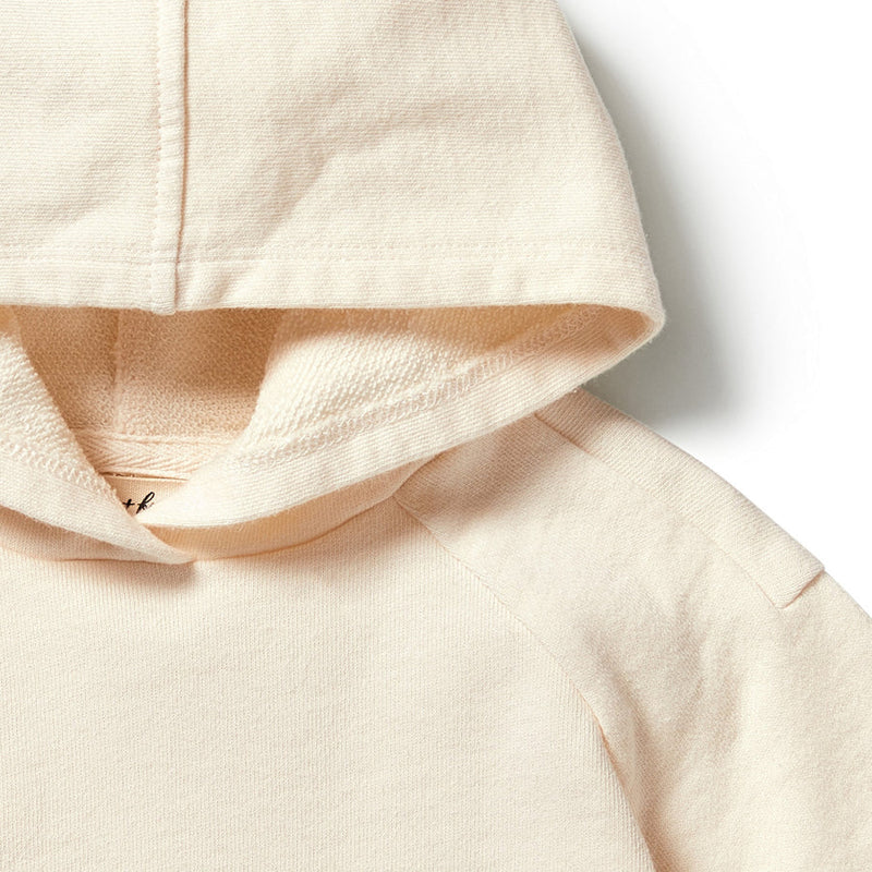 Wilson & Frenchy - Organic French Terry Hoodie- Eggnog