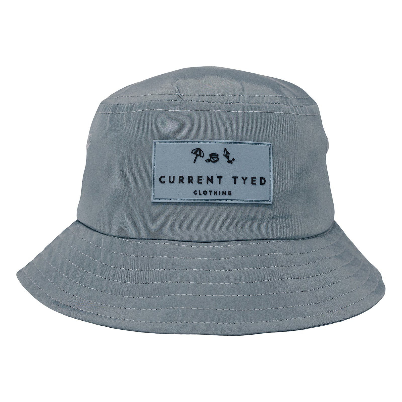 Stone Blue Waterproof Bucket Hat- Current Tyed