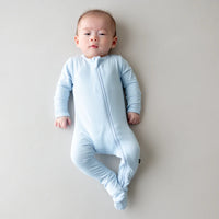 Kyte Baby - Zippered Footie in BREEZE